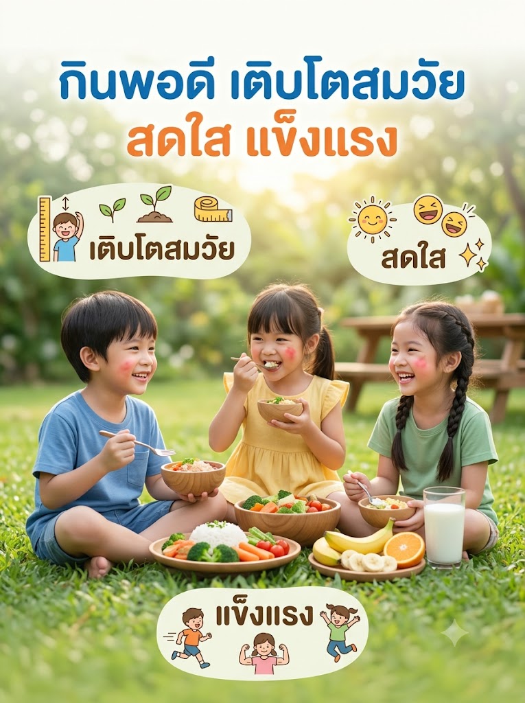 กินอย่างไรให้พอดีในแต่ละช่วงอายุ 